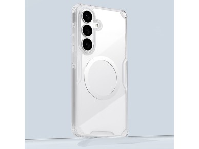 Funda Nillkin Nature TPU Pro compatible con MagSafe para Samsung Galaxy S26 - Blanca Funda Nillkin Nature TPU Pro compatible con MagSafe para Samsung Galaxy S26 - Blanca