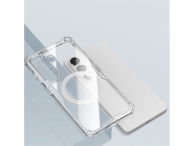 Funda Nillkin Nature TPU Pro compatible con MagSafe para Samsung Galaxy S26 - Blanca Funda Nillkin Nature TPU Pro compatible con MagSafe para Samsung Galaxy S26 - Blanca