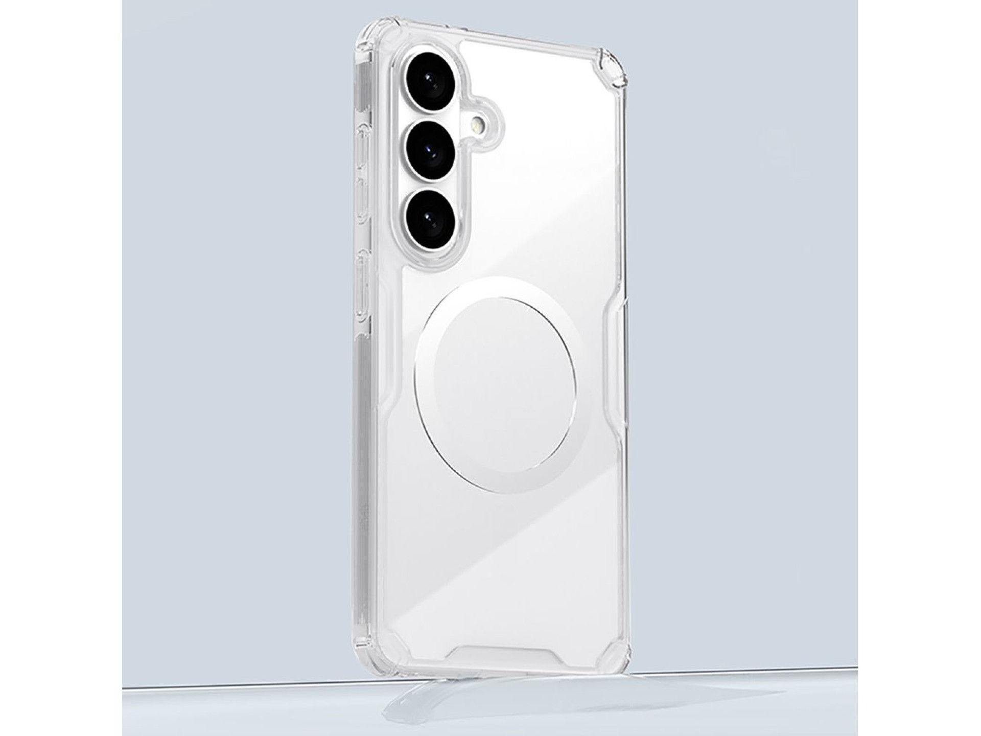 Nillkin Nature TPU Pro Case Compatible with MagSafe for Samsung Galaxy S26 - White