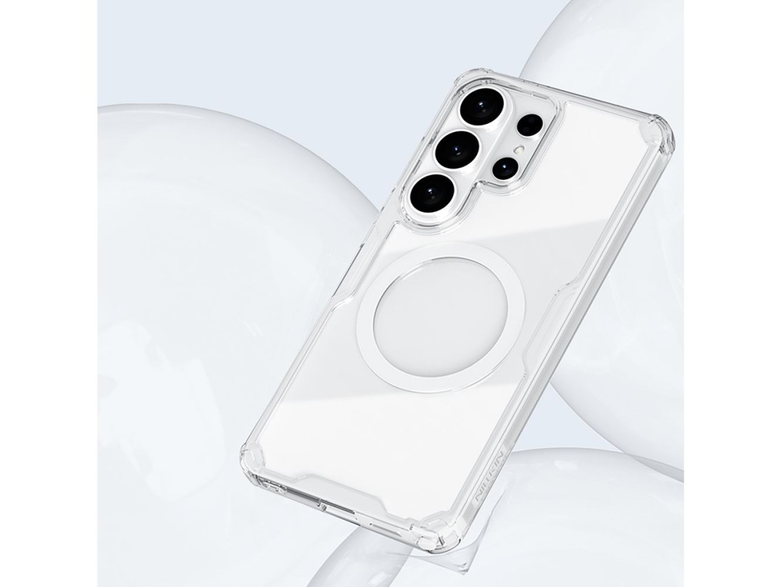 Nillkin Nature TPU Pro Case Compatible with MagSafe for Samsung Galaxy S26 Ultra - White