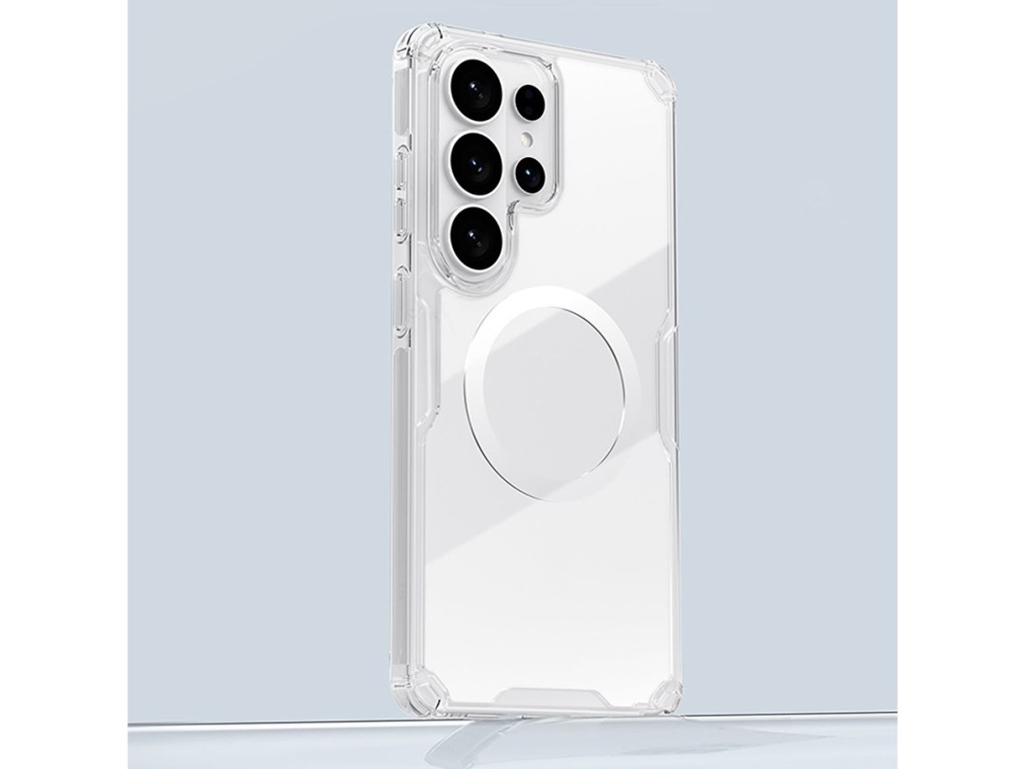 Nillkin Nature TPU Pro Case Compatible with MagSafe for Samsung Galaxy S26 Ultra - White