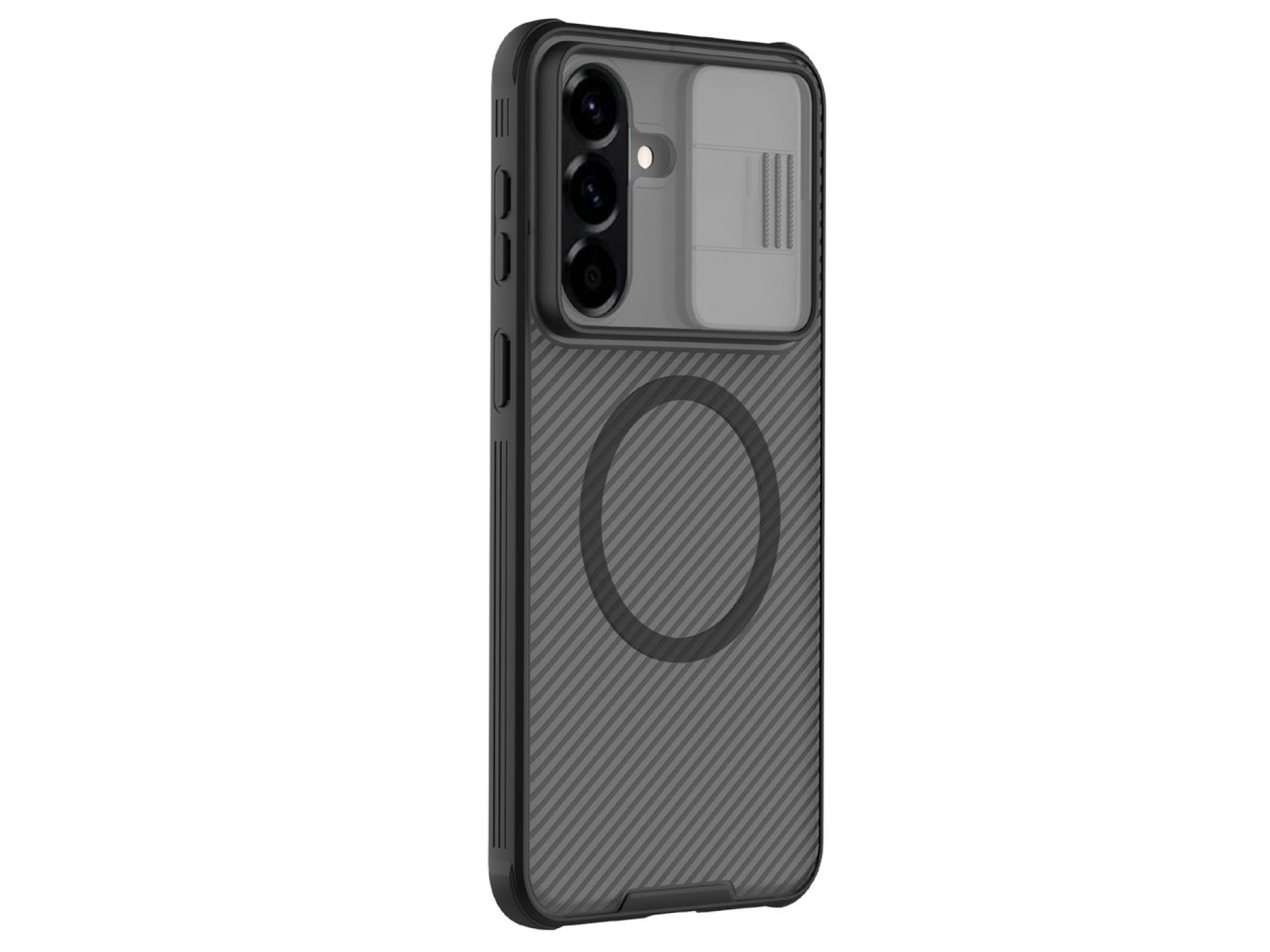 Nillkin CamShield Pro Magnetic Case for Samsung Galaxy A57 5G - Translucent Black