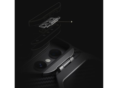 Nillkin CarboProp Magnetic Case with Camera Cover and Stand Compatible with MagSafe for Samsung S26 