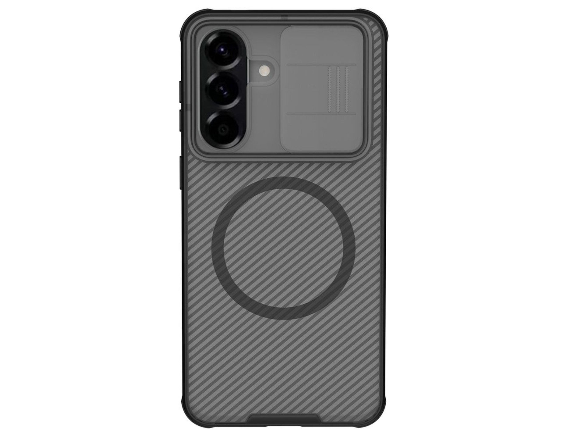 Nillkin CamShield Pro Magnetic Case for Samsung Galaxy A57 5G - Translucent Black
