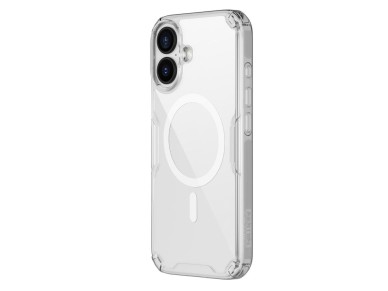 Capa magn�tica Nillkin Nature TPU Pro compat�vel com MagSafe para iPhone 17 - Transparente