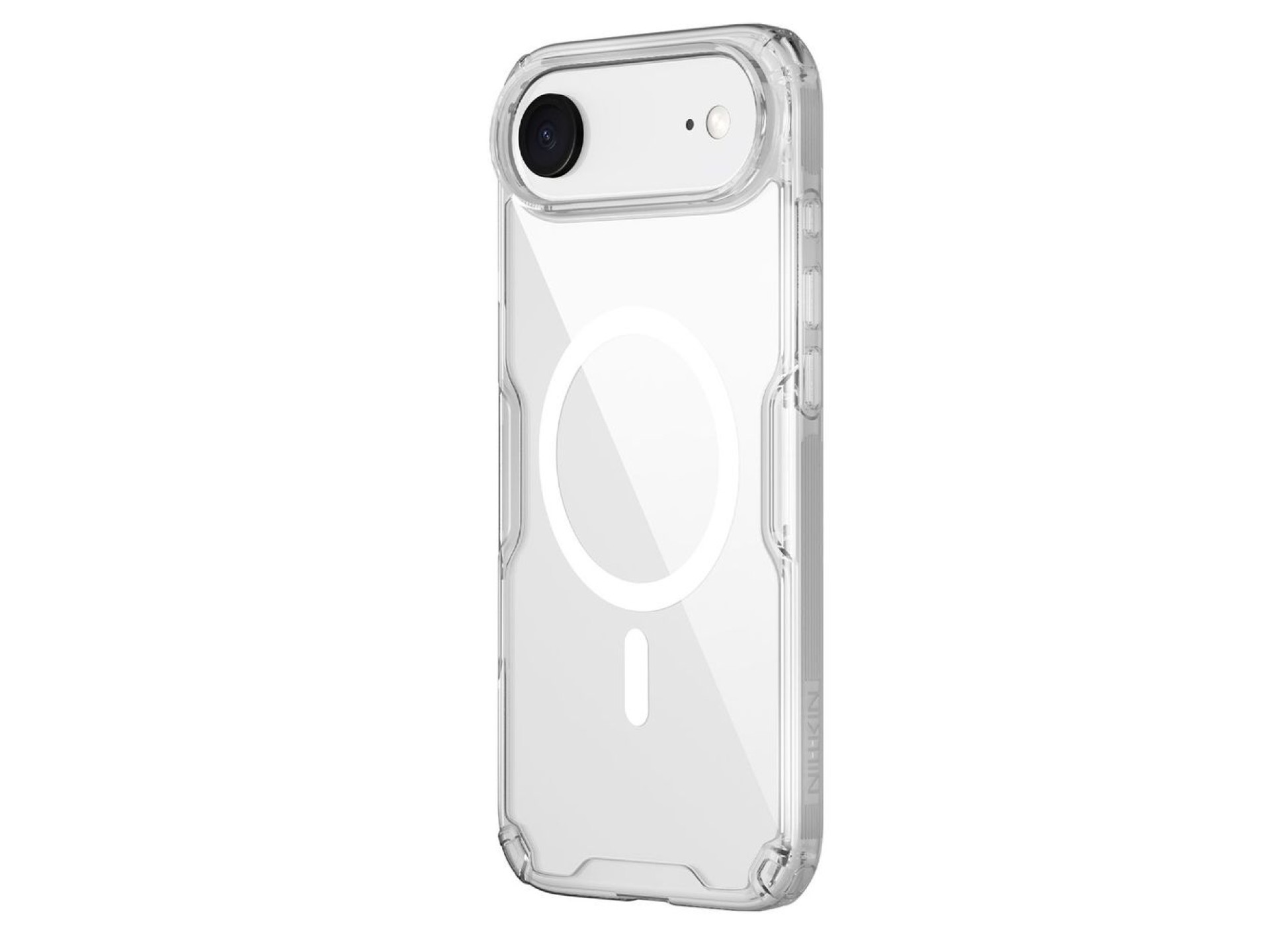 Capa magnética Nillkin Nature TPU Pro compatível com MagSafe para iPhone 17 Air - Transparente