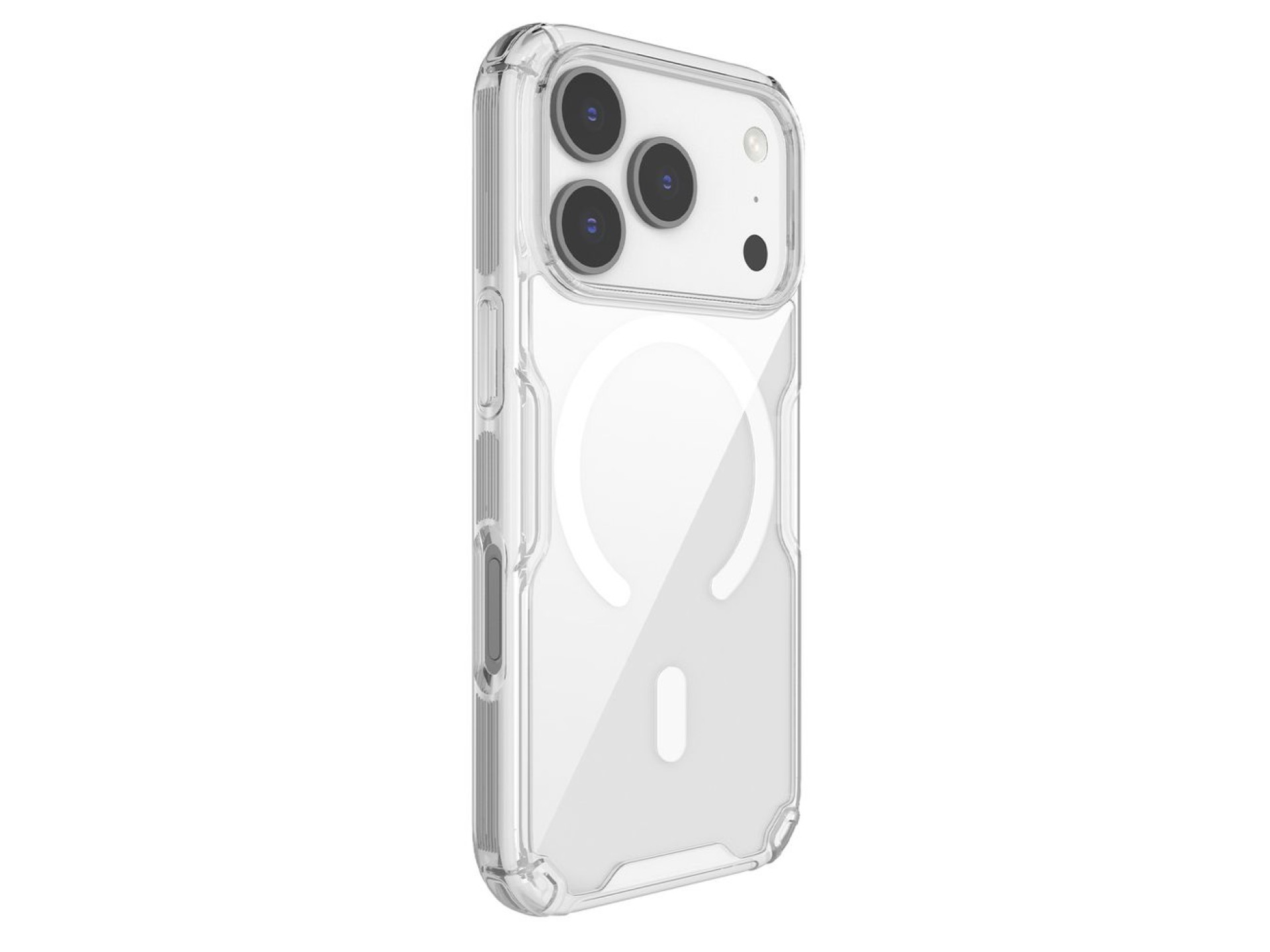 Capa Nillkin Nature TPU Pro compatível com MagSafe para iPhone 17 Pro - Branca