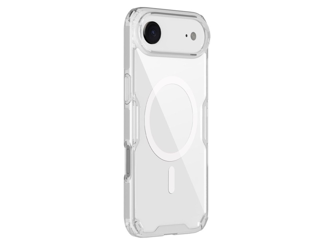 Capa magnética Nillkin Nature TPU Pro compatível com MagSafe para iPhone 17 Air - Transparente