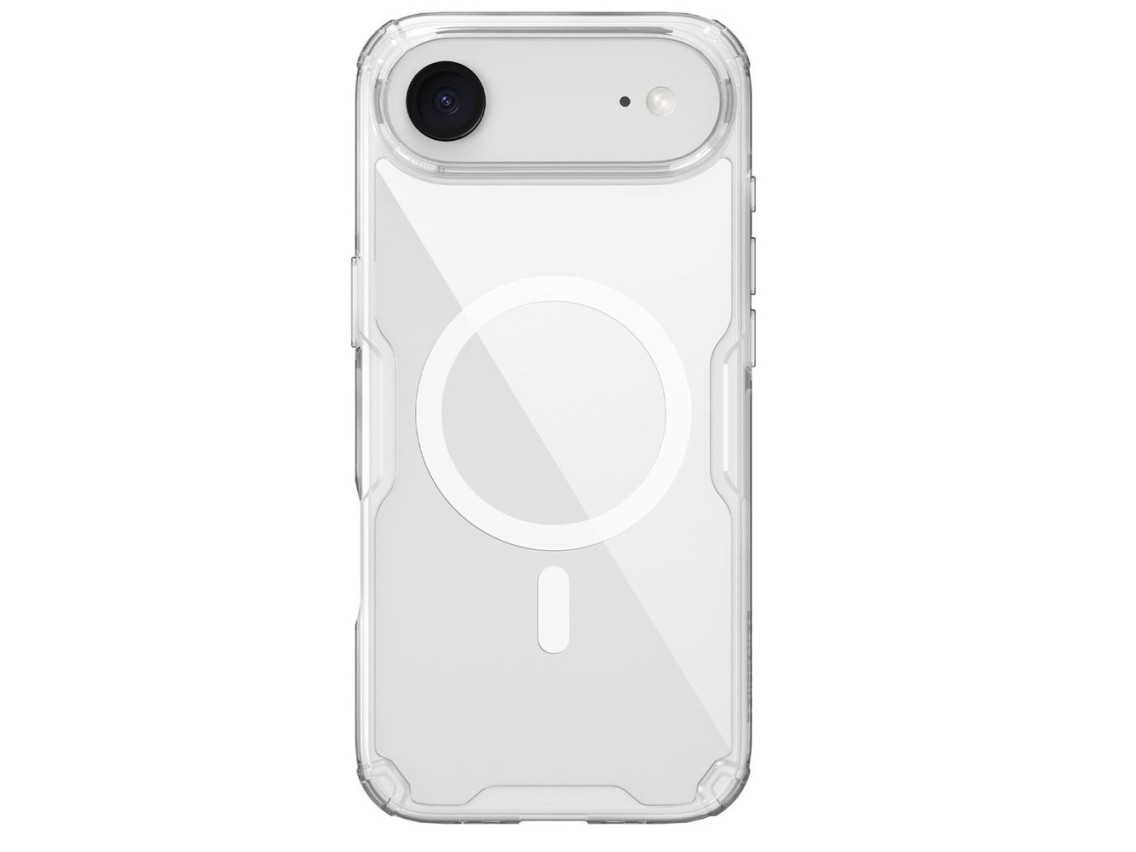 Nillkin Nature TPU Pro Magnetic Case Compatible with MagSafe for iPhone 17 Air - Transparent
