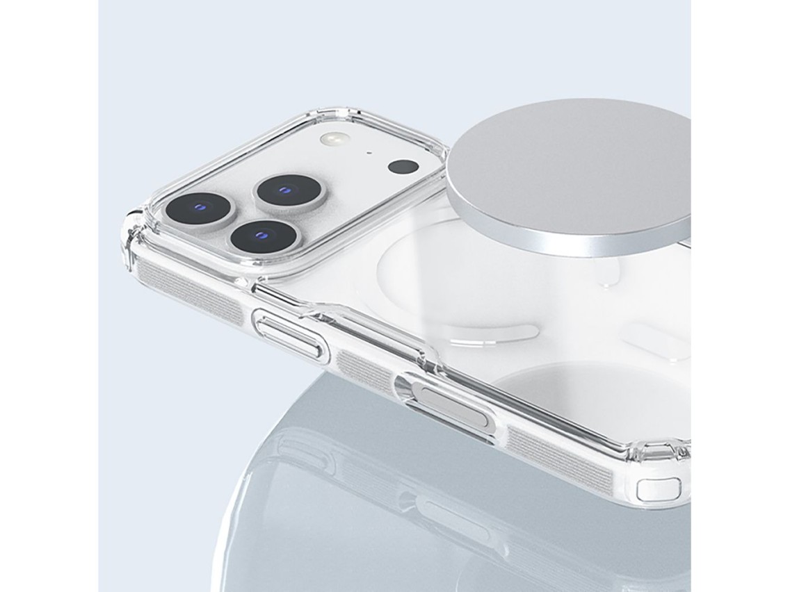 Capa Nillkin Nature TPU Pro compatível com MagSafe para iPhone 17 Pro - Branca