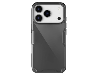Capa Nillkin Nature TPU Pro para iPhone 17 Pro - Preta Transl�cida