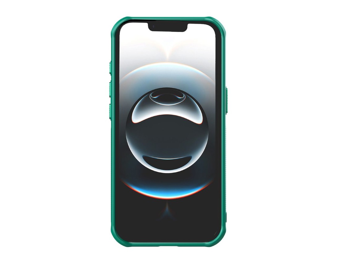 Funda Nillkin Iceblade Prop con tapa de lente y soporte para iPhone 16e / 17e - Verde