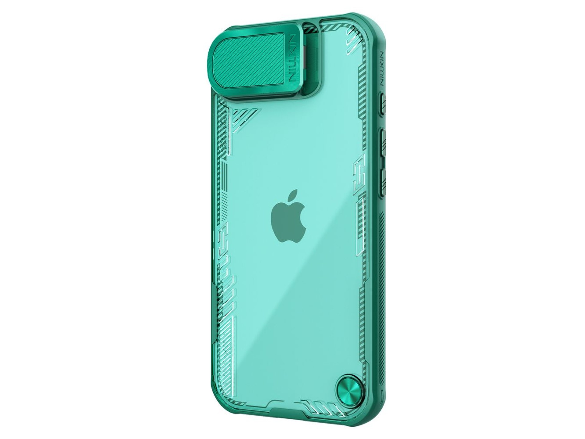 Nillkin Iceblade Prop Case with Lens Cover and Stand for iPhone 16e / 17e - Green