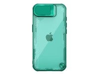 Funda Nillkin Iceblade Prop con tapa de lente y soporte para iPhone 16e / 17e - Verde