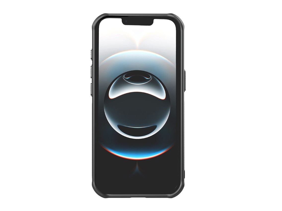 Capa Nillkin Iceblade Prop com protetor de lente e suporte para iPhone 16e/17e - Preta