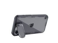 Capa Nillkin Iceblade Prop com protetor de lente e suporte para iPhone 16e/17e - Preta Capa Nillkin Iceblade Prop com protetor de lente e suporte para iPhone 16e/17e - Preta