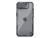 Capa Nillkin Iceblade Prop com protetor de lente e suporte para iPhone 16e/17e - Preta Capa Nillkin Iceblade Prop com protetor de lente e suporte para iPhone 16e/17e - Preta
