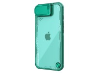 Funda Nillkin Iceblade Prop con tapa de lente y soporte para iPhone 16e / 17e - Verde