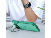 Capa Nillkin Iceblade Prop com suporte para iPhone 16e/17e - Verde Capa Nillkin Iceblade Prop com suporte para iPhone 16e/17e - Verde