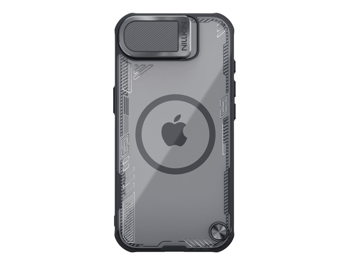 Nillkin Iceblade Prop Magnetic Case with Lens Cover and Stand for iPhone 16e / 17e - Black