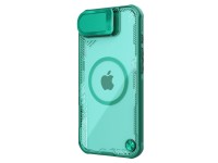 Funda magnética Nillkin Iceblade Prop con tapa para cámara y soporte para iPhone 16e / 17e - Verde Funda magnética Nillkin Iceblade Prop con tapa para cámara y soporte para iPhone 16e / 17e - Verde