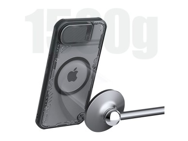 Nillkin Iceblade Prop Magnetic Case with Lens Cover and Stand for iPhone 16e / 17e - Black Nillkin Iceblade Prop Magnetic Case with Lens Cover and Stand for iPhone 16e / 17e - Black
