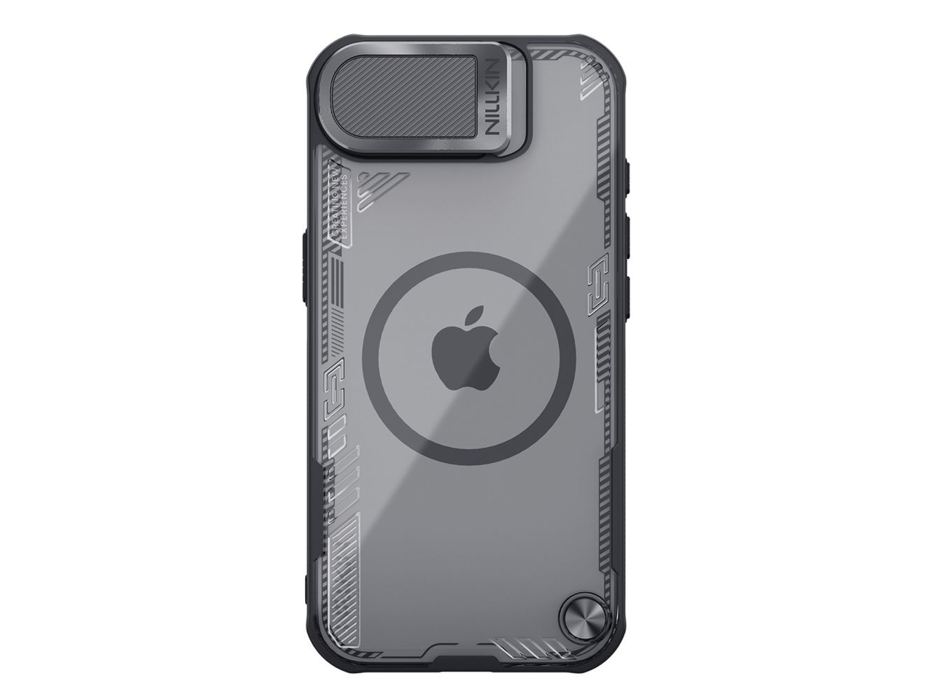 Nillkin Iceblade Prop Magnetic Case with Lens Cover and Stand for iPhone 16e / 17e - Black