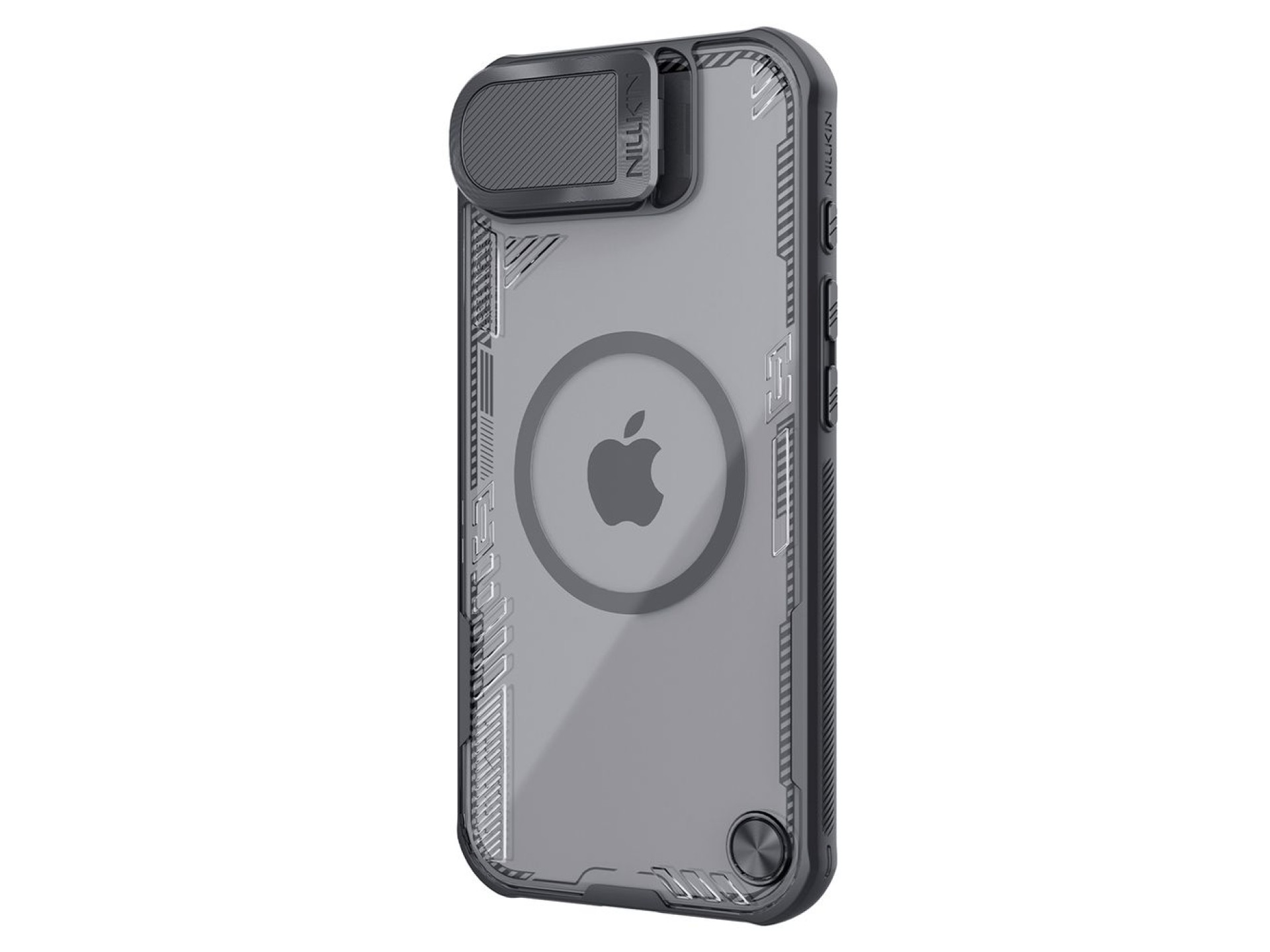 Nillkin Iceblade Prop Magnetic Case with Lens Cover and Stand for iPhone 16e / 17e - Black