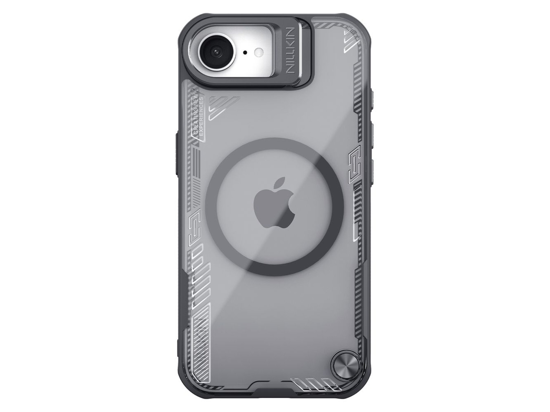 Funda magnética Nillkin Iceblade Prop con soporte para iPhone 16e / 17e - Negra