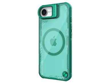 Nillkin Iceblade Prop Magnetic Case with Stand for iPhone 16e / 17e - Green Nillkin Iceblade Prop Magnetic Case with Stand for iPhone 16e / 17e - Green