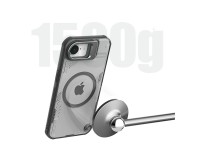 Capa magnética Nillkin Iceblade Prop com suporte para iPhone 16e/17e - Preta Capa magnética Nillkin Iceblade Prop com suporte para iPhone 16e/17e - Preta