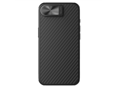 Capa magn�tica Nillkin CarboProp com protetor de c�mera e suporte para iPhone 16e/17e - Preta