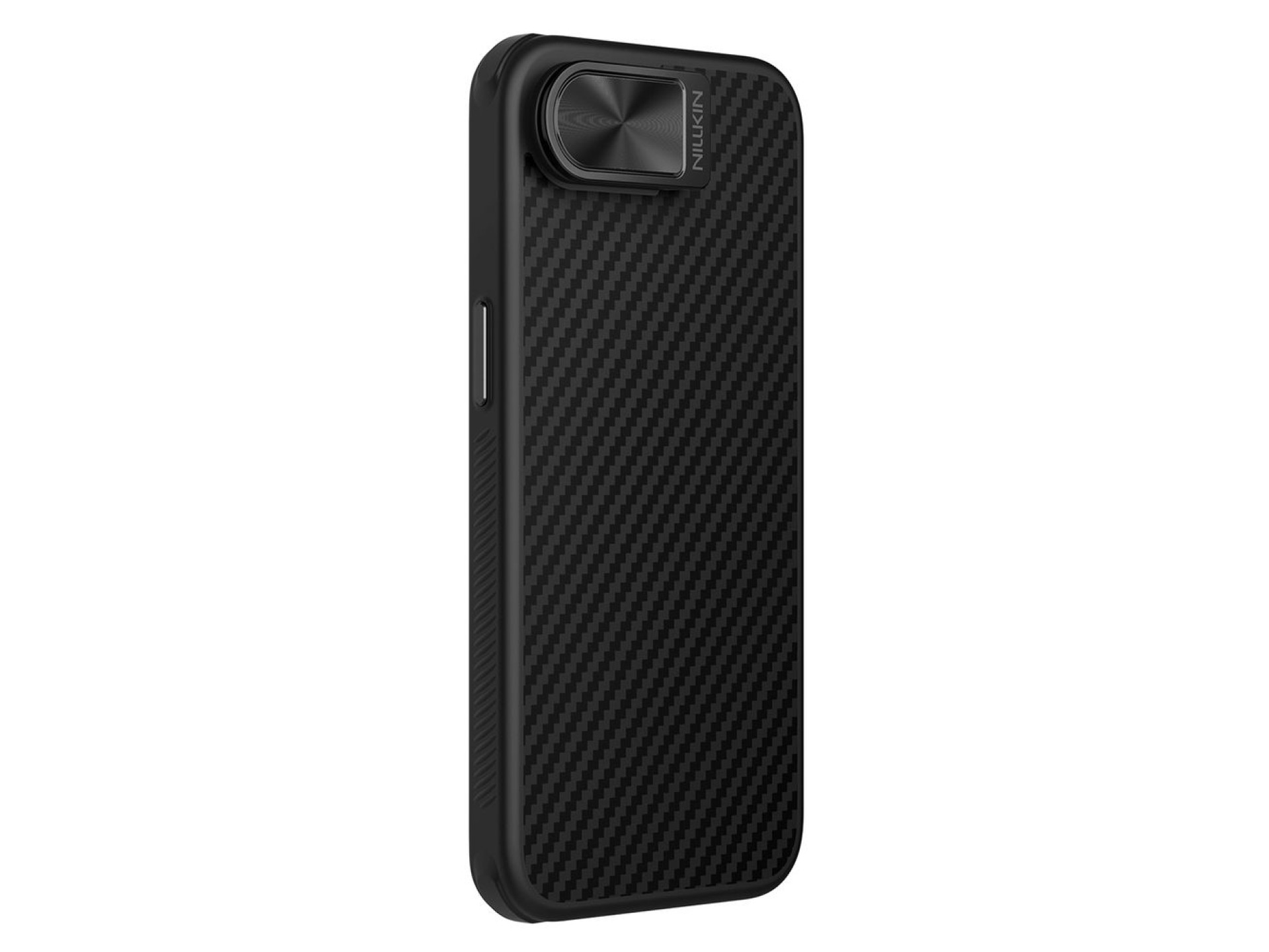 Nillkin CarboProp Magnetic Case with Camera Cover and Stand for iPhone 16e / 17e - Black