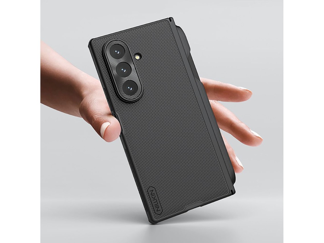Capa magnética dobrável Nillkin Super Frosted Shield para Samsung Galaxy Z Fold 7, compatível com Ma