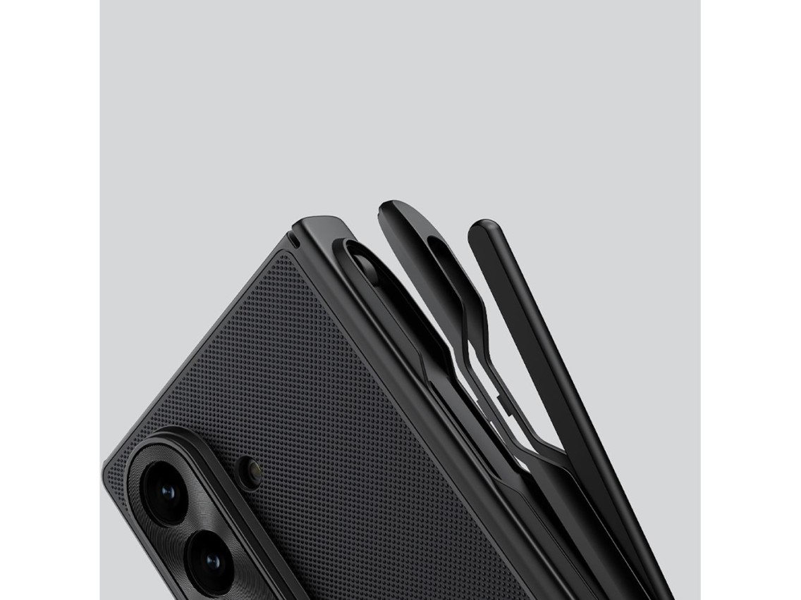 Capa magnética dobrável Nillkin Super Frosted Shield para Samsung Galaxy Z Fold 7, compatível com Ma