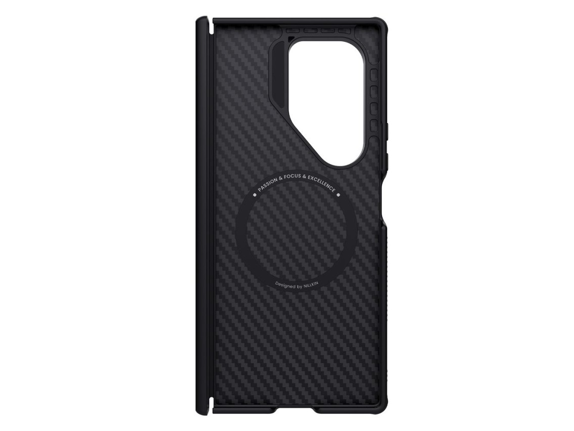 Capa magnética Nillkin Synthetic Fiber Pro para Samsung Galaxy Z Fold 7 compatível com MagSafe - Pre