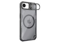 Capa magnética Nillkin Iceblade Prop com suporte para iPhone 16e/17e - Preta Capa magnética Nillkin Iceblade Prop com suporte para iPhone 16e/17e - Preta