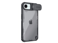 Capa Nillkin Iceblade Prop com protetor de lente e suporte para iPhone 16e/17e - Preta Capa Nillkin Iceblade Prop com protetor de lente e suporte para iPhone 16e/17e - Preta