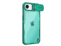 Funda Nillkin Iceblade Prop con tapa de lente y soporte para iPhone 16e / 17e - Verde