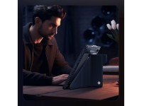 Nillkin Bumper Leather Case Pro case for Samsung Galaxy Tab S9+ - black Nillkin Bumper Leather Case Pro case for Samsung Galaxy Tab S9+ - black