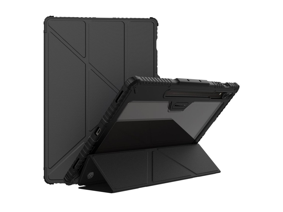 Nillkin Bumper Leather Case Pro case for Samsung Galaxy Tab S9+ - black