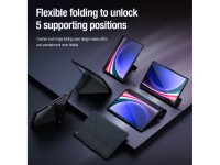 Nillkin Bumper Leather Case Pro case for Samsung Galaxy Tab S9+ - black Nillkin Bumper Leather Case Pro case for Samsung Galaxy Tab S9+ - black
