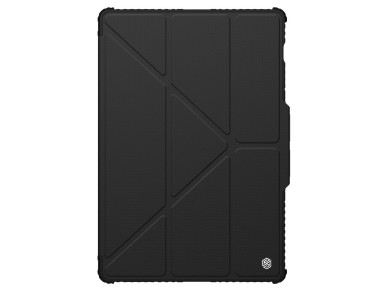 Capa protetora de couro Nillkin Bumper Pro para Samsung Galaxy Tab S9+ - preta