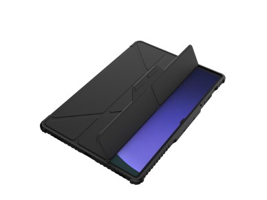 Capa protetora de couro Nillkin Bumper Pro para Samsung Galaxy Tab S9+ - preta