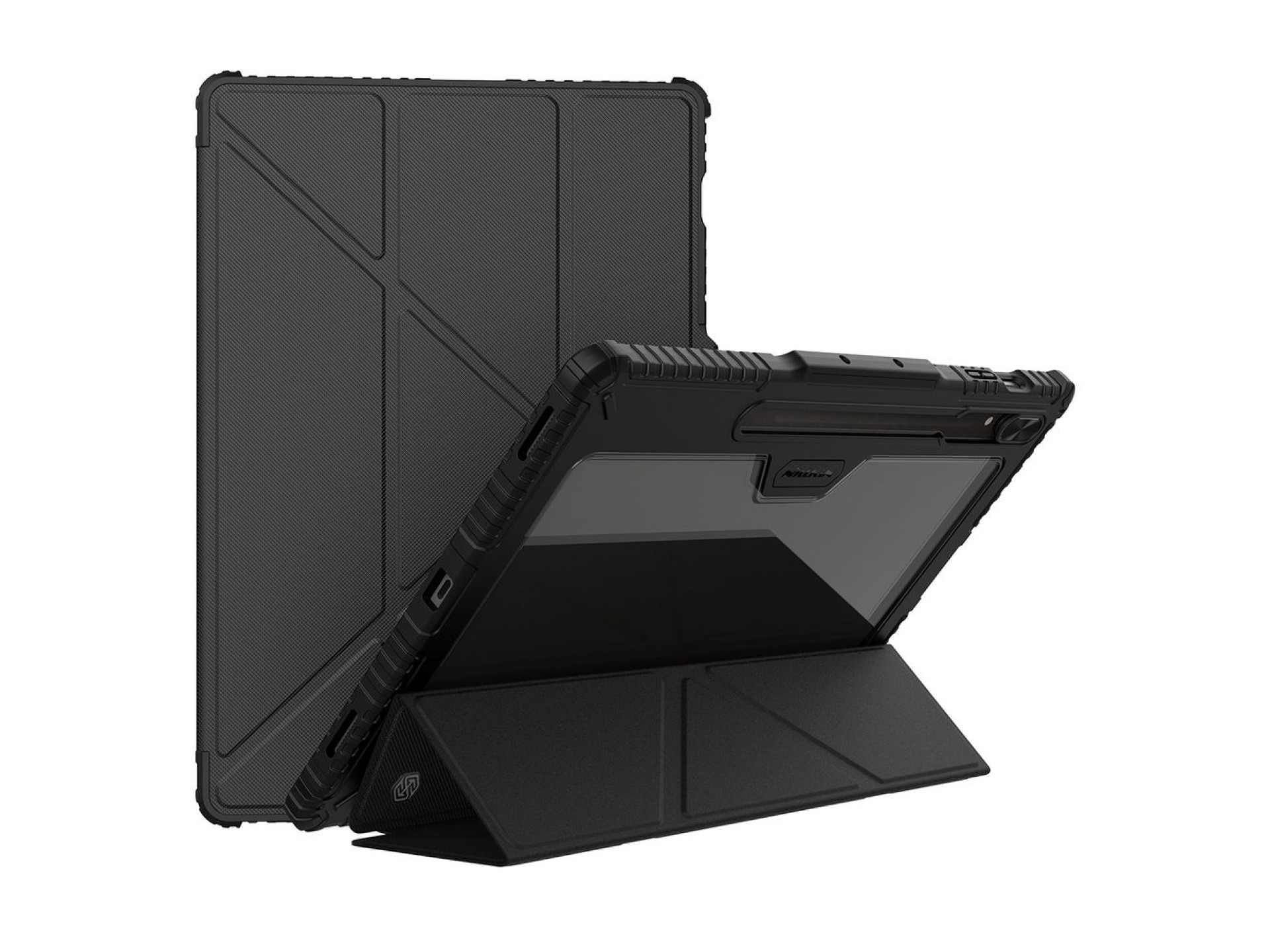 Nillkin Bumper Leather Case Pro case for Samsung Galaxy Tab S9+ - black