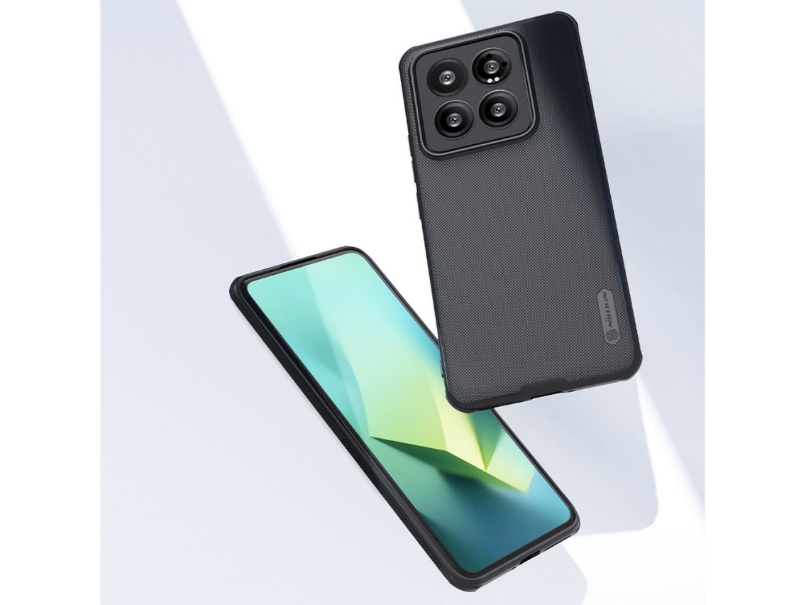 Capa magnética Nillkin Super Frosted Shield Pro para Xiaomi 14 Pro - preta