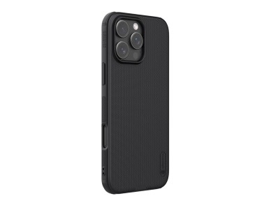 Nillkin Super Frosted Shield Pro case for iPhone 16 Pro - black Nillkin Super Frosted Shield Pro case for iPhone 16 Pro - black