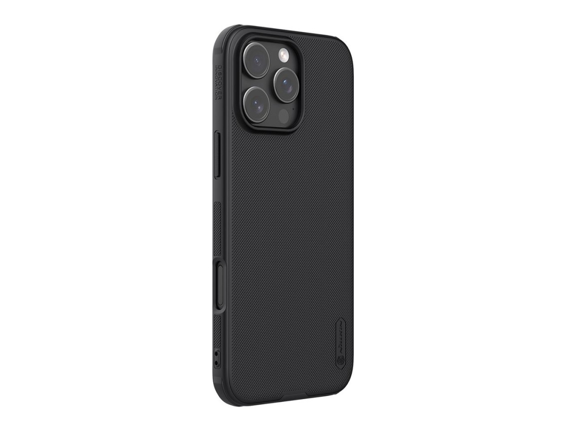 Capa Nillkin Super Frosted Shield Pro para iPhone 16 Pro - preta