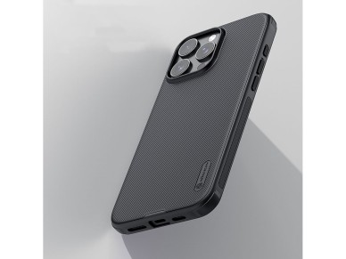 Nillkin Super Frosted Shield Pro case for iPhone 16 Pro - black Nillkin Super Frosted Shield Pro case for iPhone 16 Pro - black