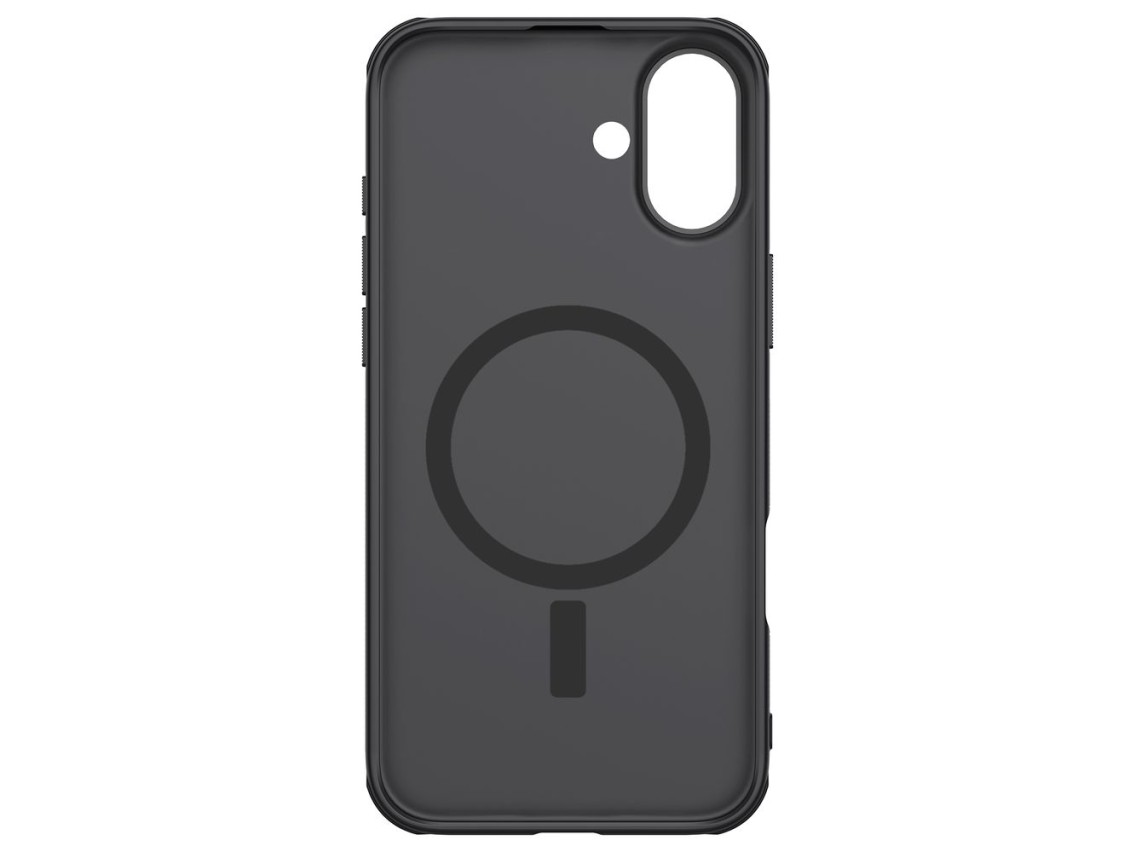 Funda magnética Nillkin Super Frosted Shield Pro para iPhone 16 - negra
